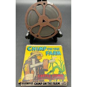 Vintage Castle Films 8mm Chimp On The Farm #623 Complete Edition Film Reel 1935